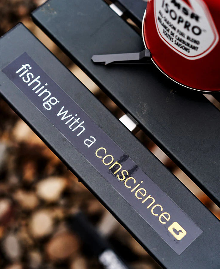 Fishing With A Conscience Sticker